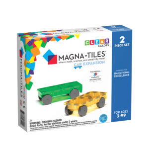 Magna-Tiles Clear Colors Cars Uitbreidingset