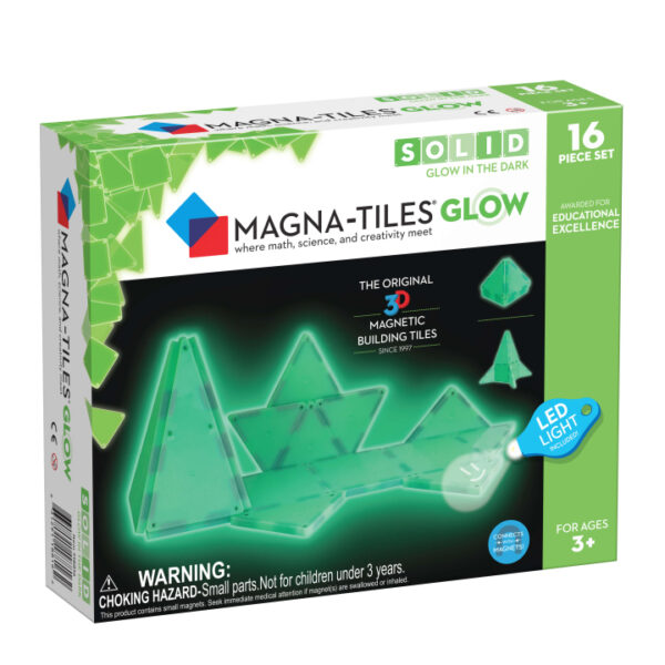 Magna-Tiles Glow in the Dark 16-delig