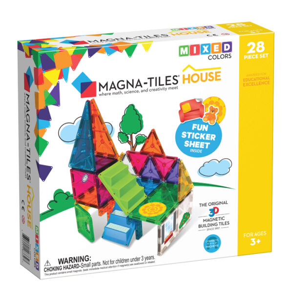Magna-Tiles Mixed Colors House 28-delig