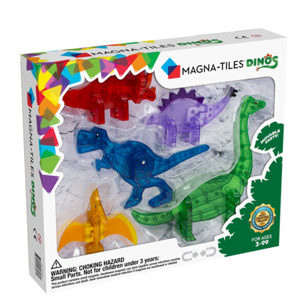 Magna-Tiles Dinos Set van 5